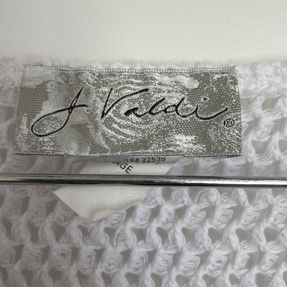 J. Valdi Women’s Swim Coverup White L - Picture 4 of 5